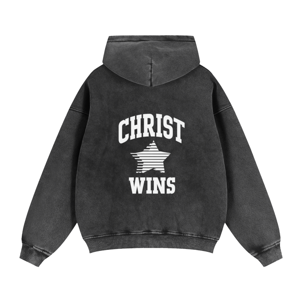 Christ Wins Zip Up